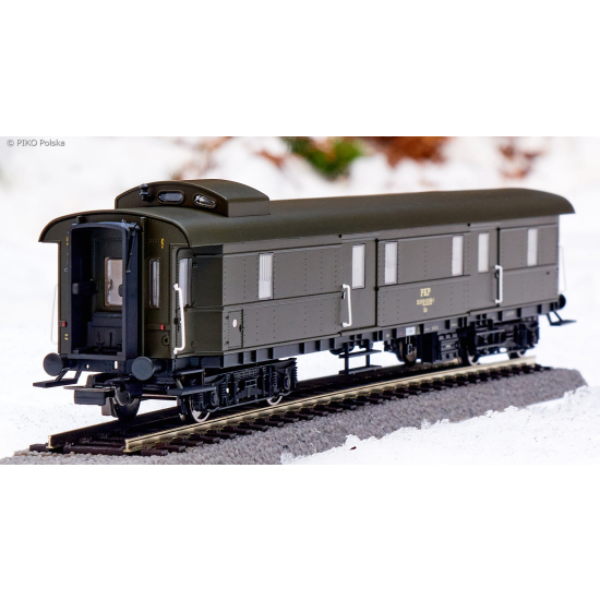 Wagon bagażowy ex Pw4i-32 Dhx,PKP IV H0 PIKO 53177 H0 1:87